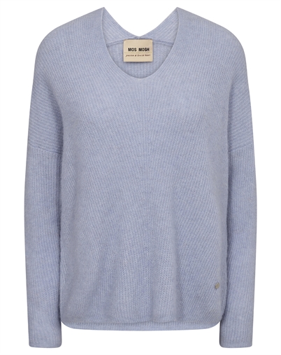  Mos Mosh - MMThora V-Neck Strik - Eventide